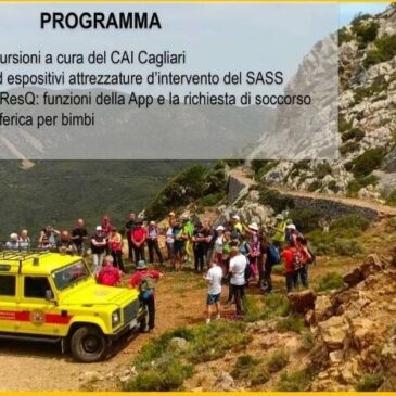 Soccorso Alpino e Speleologico della Sardegna – Sicuri sul Sentiero 2023