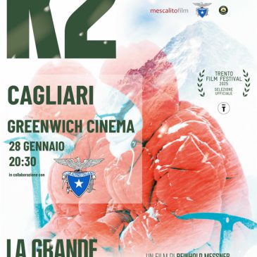 Mercoledì 28 Gennaio 2026 ore 20:30 – Cinema Greenwich – Reinhold Messner, K2, La grande controversia