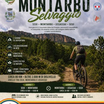 Montarbu selvaggio in MTB – 7a cicloescursione stagionale – 23 e 24 maggio 2026